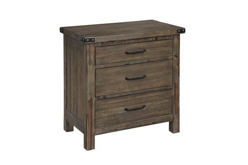 New Classic Furniture Galleon Nightstand in Weathered Walnut - Big's Furniture (NV) - Multi Location