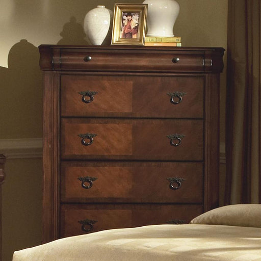 New Classic Sheridan Chest in Burnished Cherry - Big's Furniture (NV) - Multi Location