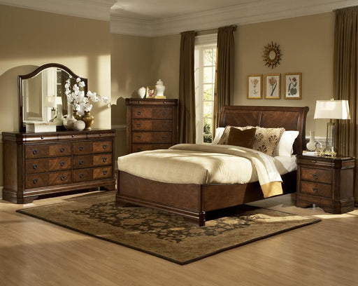 New Classic Sheridan Media Chest in Burnished Cherry Finish - Big's Furniture (NV) - Multi Location