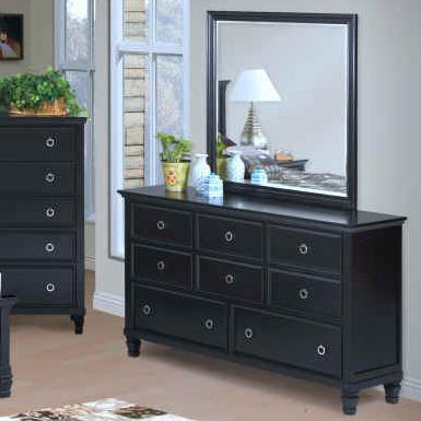 New Classic Tamarack 8-Drawer Dresser in Black - Big's Furniture (NV) - Multi Location