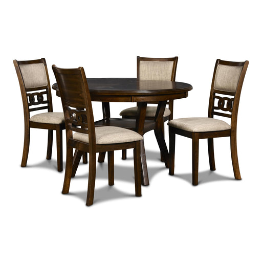 GIA ROUND DINING 5 PC SET - CHERRY - Big's Furniture (NV) - Multi Location