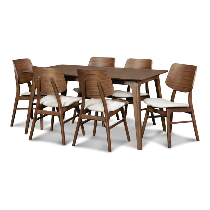 OSCAR 60" RECTANGLE TABLE - WALNUT - Big's Furniture (NV) - Multi Location