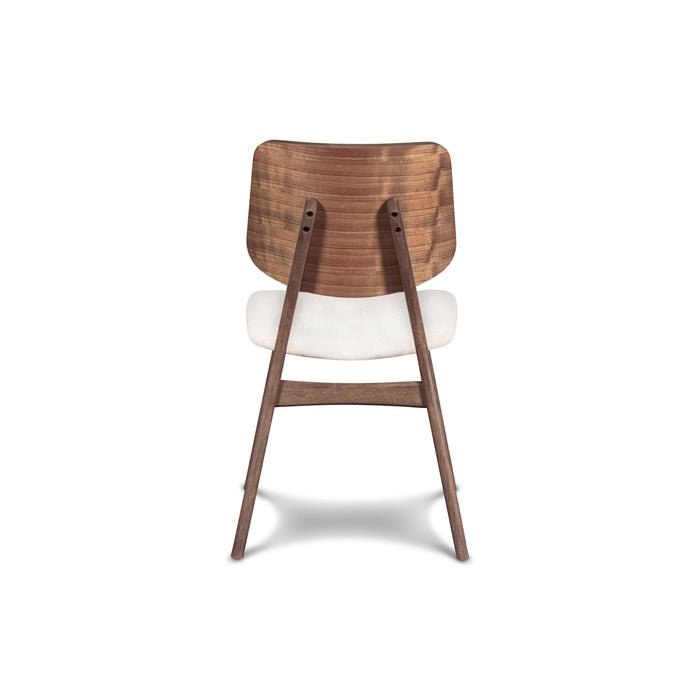 OSCAR WOOD BACK CHAIR - WALNUT, 2 PC PER CARTON - Big's Furniture (NV) - Multi Location