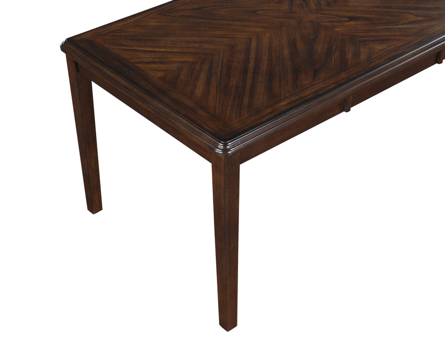 GIA 60" DINING TABLE+CHAIRS (5 PCS/CTN) -CHERRY - Big's Furniture (NV) - Multi Location