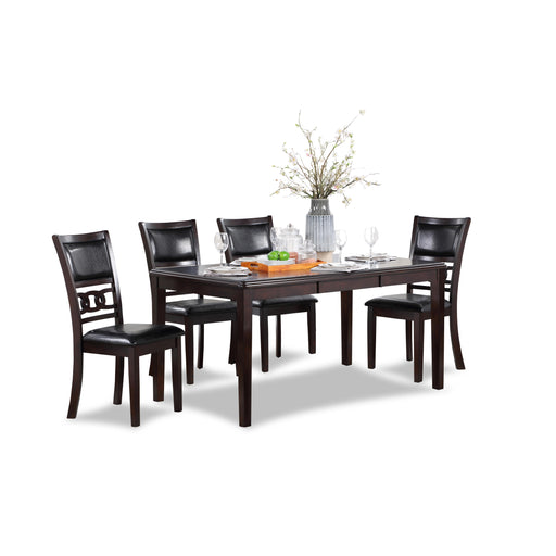 GIA 60" DINING TABLE+CHAIRS (5 PCS/CTN) -EBONY - Big's Furniture (NV) - Multi Location