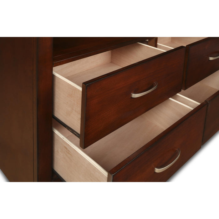 KENSINGTON MEDIA CHEST- BURNISHED CHERRY - Big's Furniture (NV) - Multi Location