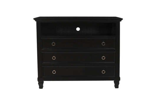 TAMARACK MEDIA CHEST- BLACK - Big's Furniture (NV) - Multi Location