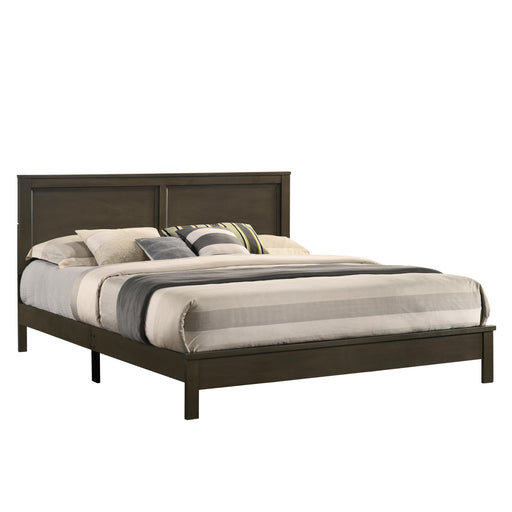 ARIES 5/0 Q PANEL BED-HB/FB/RAILS-GRAY - Big's Furniture (NV) - Multi Location