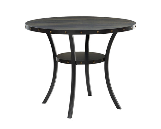 CRISPIN 48" ROUND COUNTER TABLE-SMOKE - Big's Furniture (NV) - Multi Location
