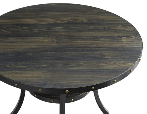 CRISPIN 48" ROUND DINING TABLE-SMOKE - Big's Furniture (NV) - Multi Location