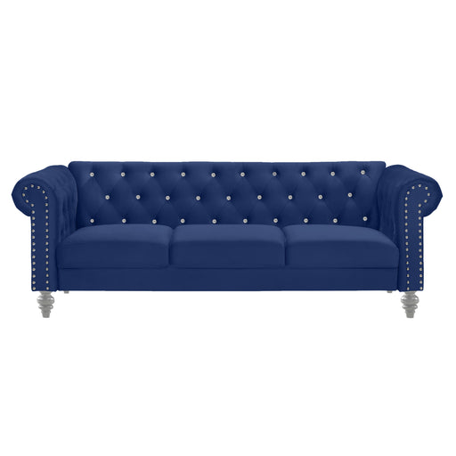 EMMA CRYSTAL SOFA-ROYAL BLUE - Big's Furniture (NV) - Multi Location