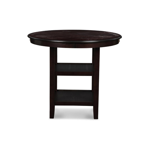 GIA ROUND COUNTER DINING 5 PC SET-EBONY - Big's Furniture (NV) - Multi Location