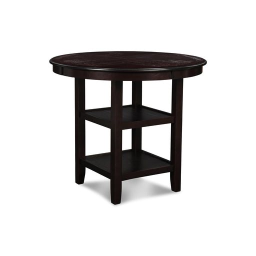 GIA ROUND COUNTER DINING 5 PC SET-EBONY - Big's Furniture (NV) - Multi Location