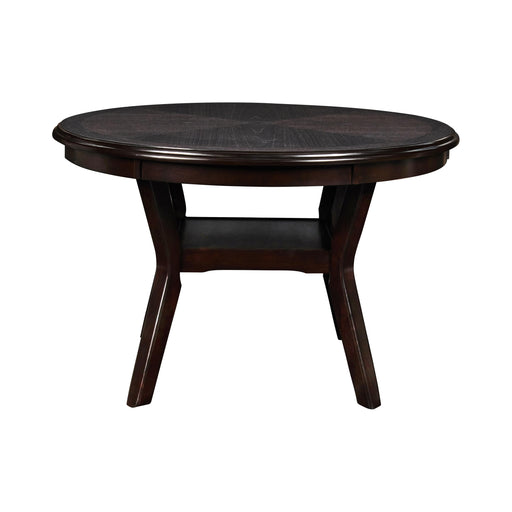 GIA ROUND DINING 5 PC SET-EBONY - Big's Furniture (NV) - Multi Location