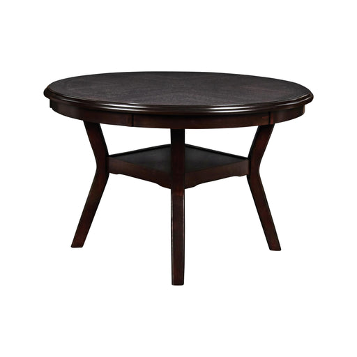 GIA ROUND DINING 5 PC SET-EBONY - Big's Furniture (NV) - Multi Location