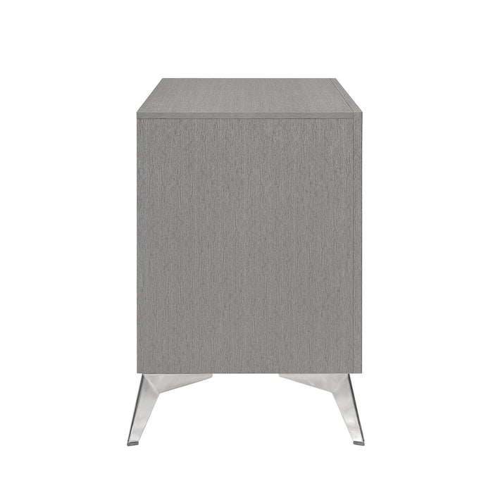 HUXLEY NIGHTSTAND-GRAY - Big's Furniture (NV) - Multi Location