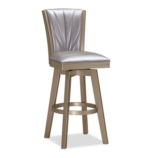 JAZZ 30" SWIVEL BAR STOOL-PEARL/GOLD - Big's Furniture (NV) - Multi Location