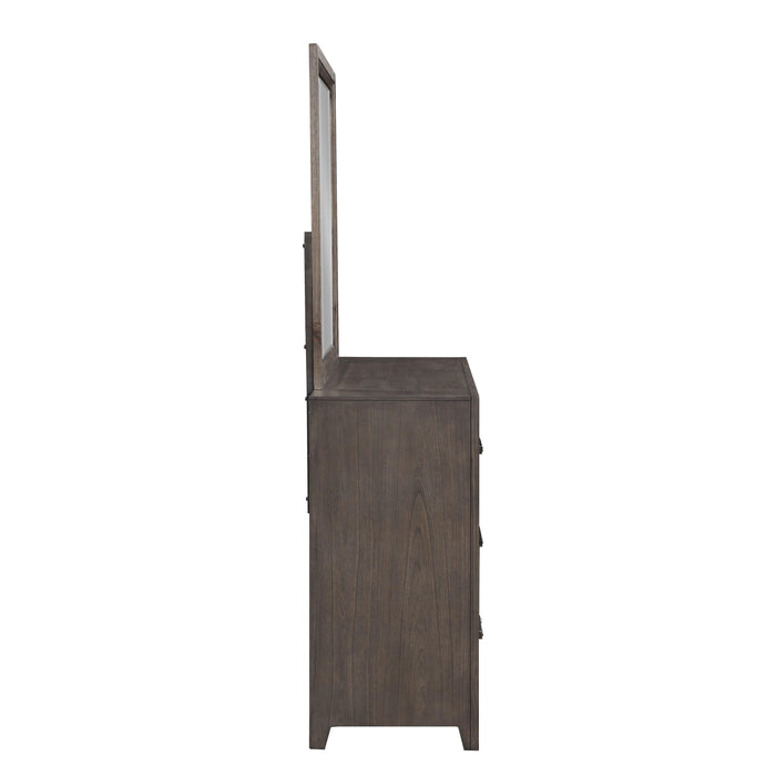 LANDON MIRROR-WALNUT - Big's Furniture (NV) - Multi Location