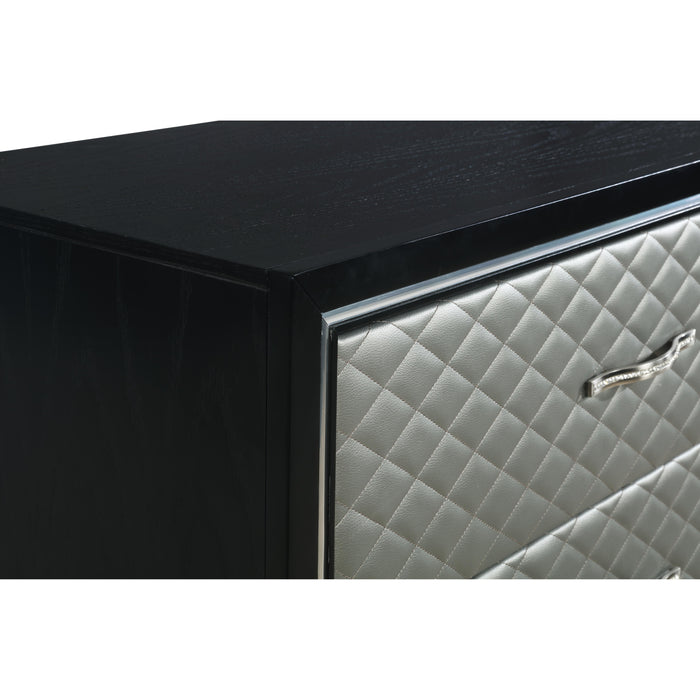 LUXOR CHEST-BLACK/SILVER - Big's Furniture (NV) - Multi Location