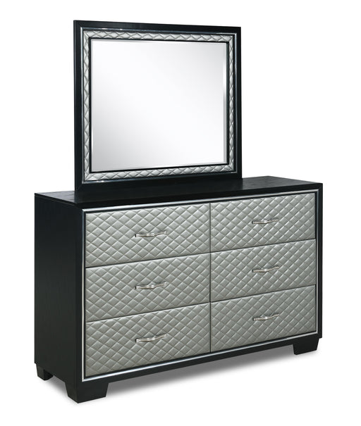LUXOR DRESSER-BLACK/SILVER - Big's Furniture (NV) - Multi Location