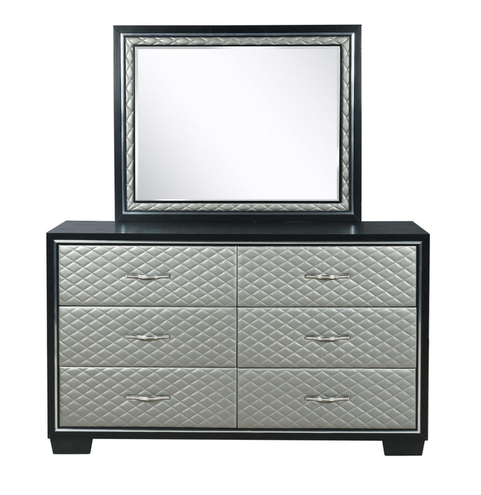 LUXOR MIRROR-BLACK/SILVER - Big's Furniture (NV) - Multi Location