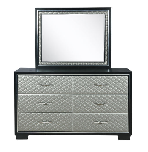 LUXOR DRESSER-BLACK/SILVER - Big's Furniture (NV) - Multi Location