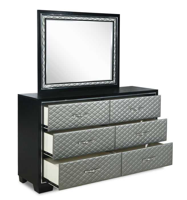LUXOR MIRROR-BLACK/SILVER - Big's Furniture (NV) - Multi Location