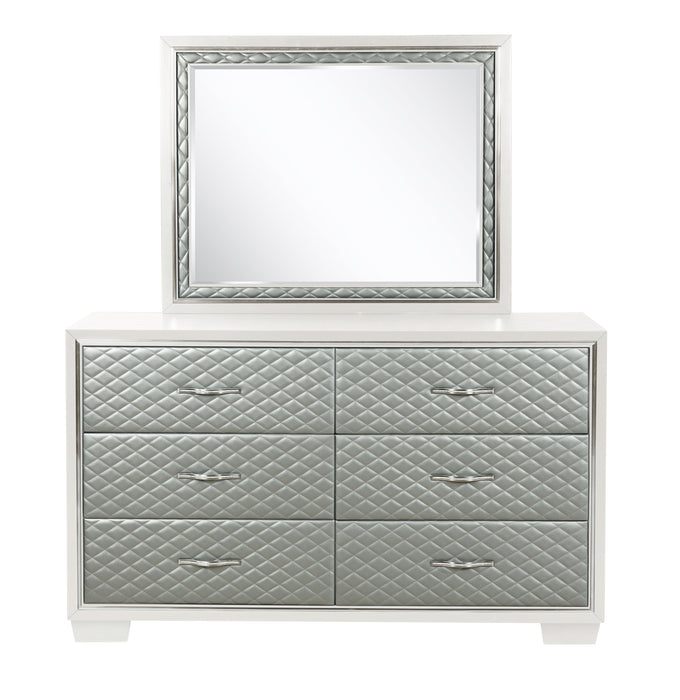 LUXOR MIRROR-WHITE - Big's Furniture (NV) - Multi Location