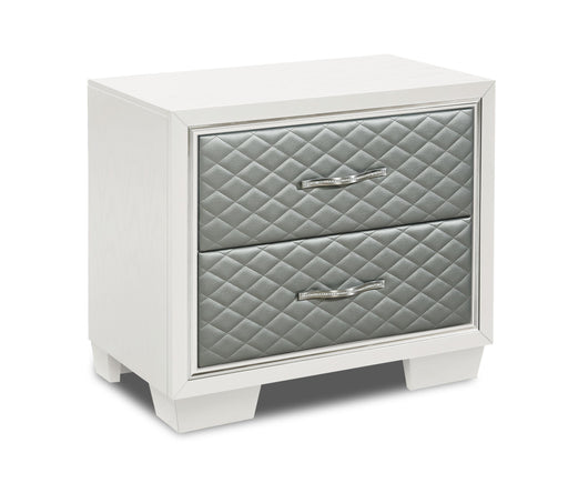 LUXOR NIGHTSTAND-WHITE - Big's Furniture (NV) - Multi Location