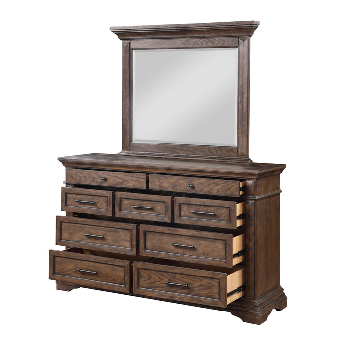 MAR VISTA MIRROR-WALNUT - Big's Furniture (NV) - Multi Location