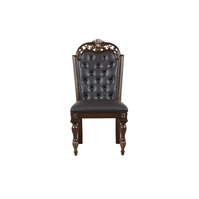 MAXIMUS DINING SIDE CHAIR-MADEIRA - Big's Furniture (NV) - Multi Location