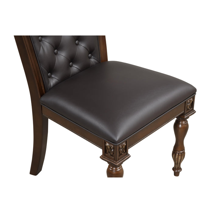 MAXIMUS DINING SIDE CHAIR-MADEIRA - Big's Furniture (NV) - Multi Location