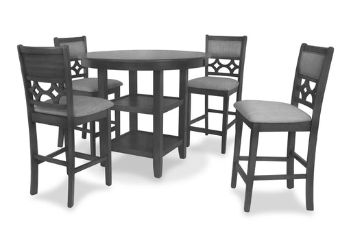 MITCHELL 5 PC COUNTER SET-GRAY - Big's Furniture (NV) - Multi Location