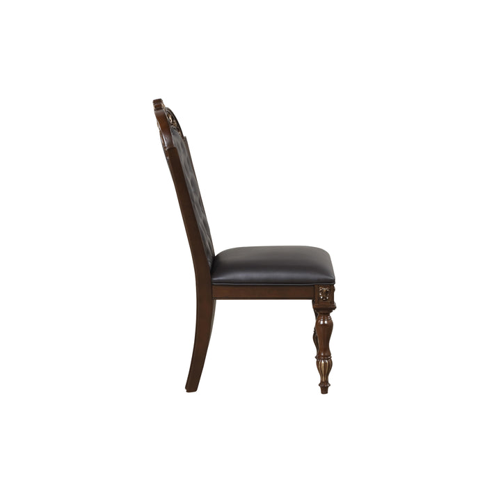 MAXIMUS DINING SIDE CHAIR-MADEIRA - Big's Furniture (NV) - Multi Location