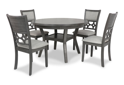 MITCHELL 5 PC DINING SET-GRAY - Big's Furniture (NV) - Multi Location