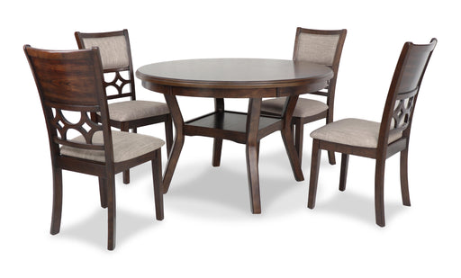 MITCHELL 5 PC DINING SET-CHERRY - Big's Furniture (NV) - Multi Location