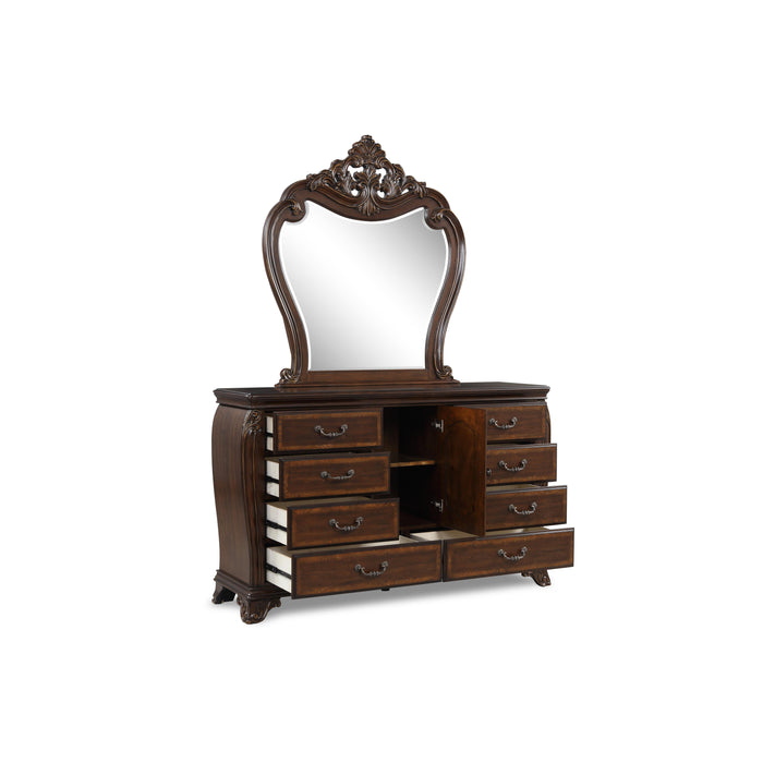 MONTECITO MIRROR-CHERRY - Big's Furniture (NV) - Multi Location