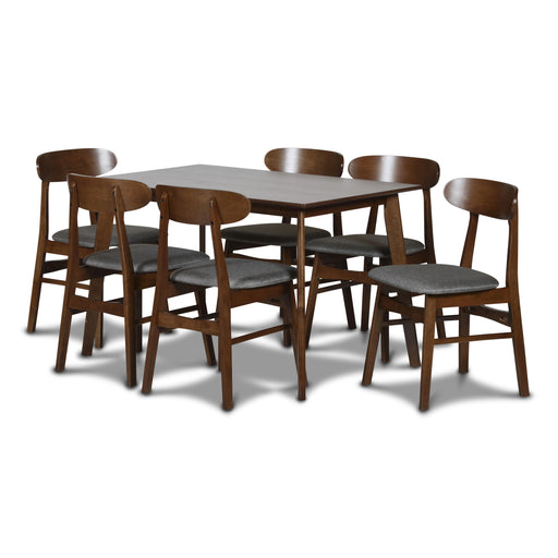 MOROCCO DINING CHAIR W/DARK GRAY SEAT CUSHION - Big's Furniture (NV) - Multi Location