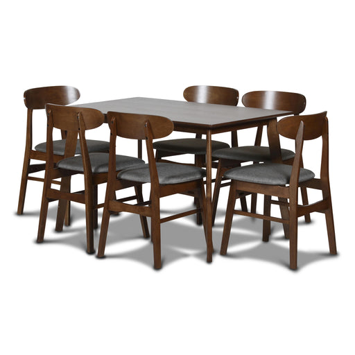 MOROCCO DINING CHAIR W/DARK GRAY SEAT CUSHION - Big's Furniture (NV) - Multi Location