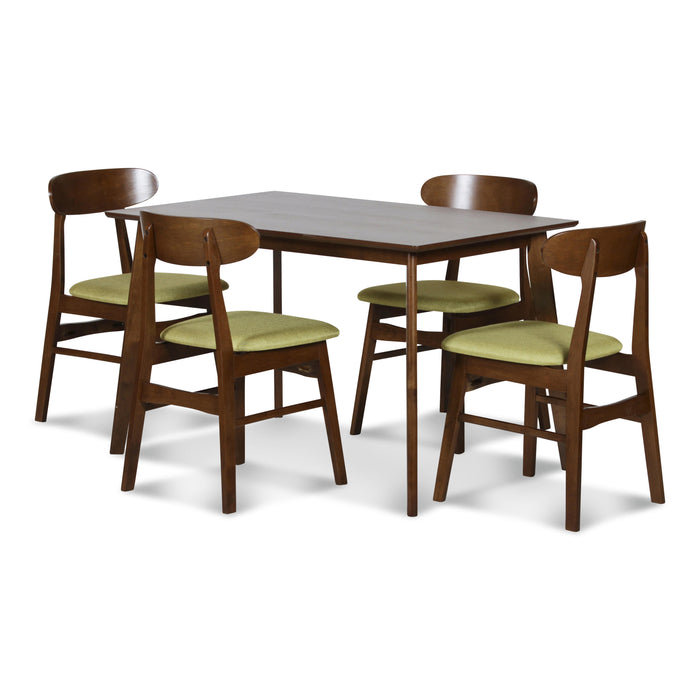 MOROCCO DINING CHAIR W/GREEN SEAT CUSHION - Big's Furniture (NV) - Multi Location