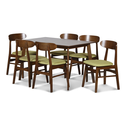 MOROCCO DINING CHAIR W/GREEN SEAT CUSHION - Big's Furniture (NV) - Multi Location