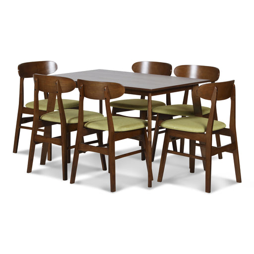 MOROCCO DINING CHAIR W/GREEN SEAT CUSHION - Big's Furniture (NV) - Multi Location