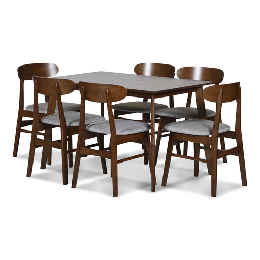MOROCCO DINING CHAIR W/LIGHT GRAY SEAT CUSHION - Big's Furniture (NV) - Multi Location