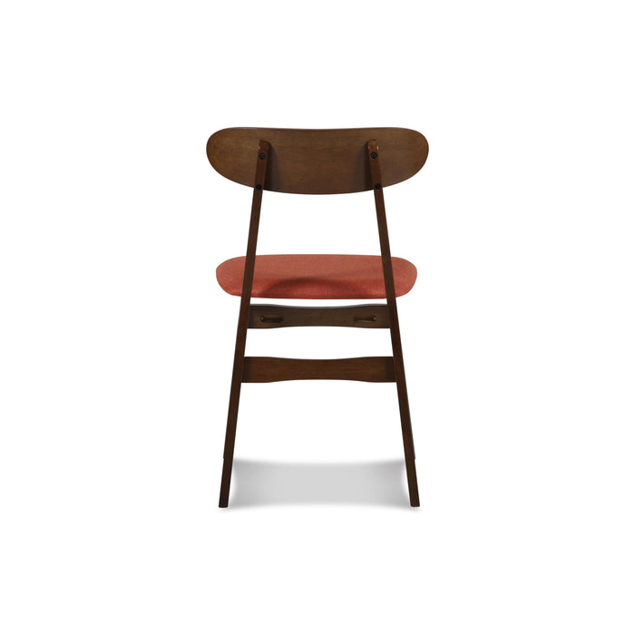 MOROCCO DINING CHAIR W/ORANGE SEAT CUSHION - Big's Furniture (NV) - Multi Location