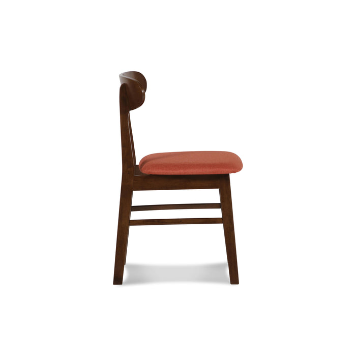 MOROCCO DINING CHAIR W/ORANGE SEAT CUSHION - Big's Furniture (NV) - Multi Location