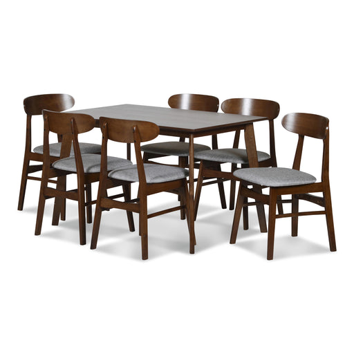 MOROCCO DINING CHAIR W/LIGHT GRAY SEAT CUSHION - Big's Furniture (NV) - Multi Location