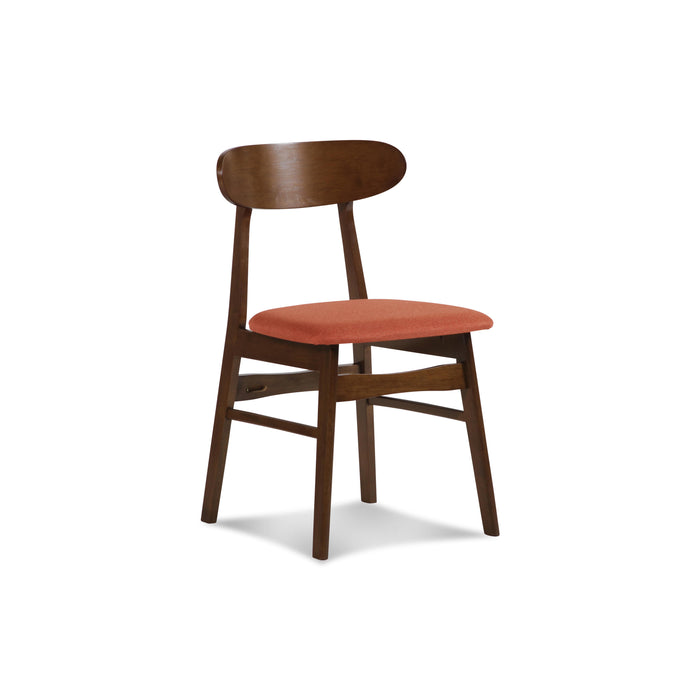 MOROCCO DINING CHAIR W/ORANGE SEAT CUSHION - Big's Furniture (NV) - Multi Location