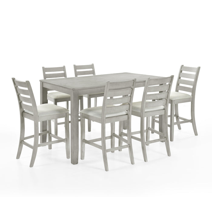 PASCAL COUNTER DINING TABLE-DRIFTWOOD - Big's Furniture (NV) - Multi Location