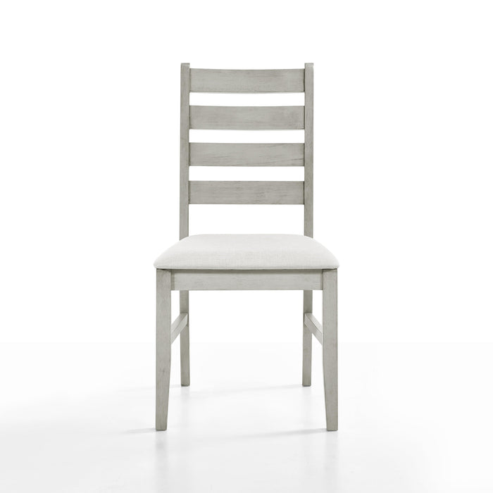 PASCAL LADDERBACK DINING CHAIR (2 Per Carton)-DRIFTWOOD - Big's Furniture (NV) - Multi Location