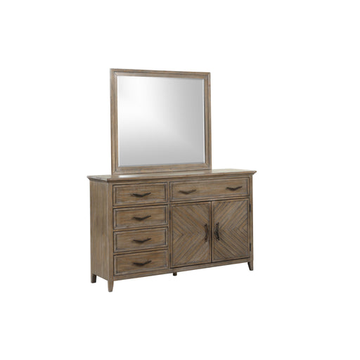 TYBEE DRESSER/SERVER MIRROR-SAND - Big's Furniture (NV) - Multi Location